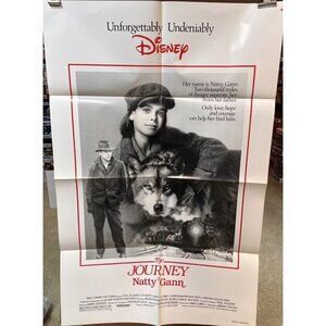 1985 “Journey Of Natty Gann” ORIGINAL MOVIE POSTER 27” X 41” One Sheet Disney